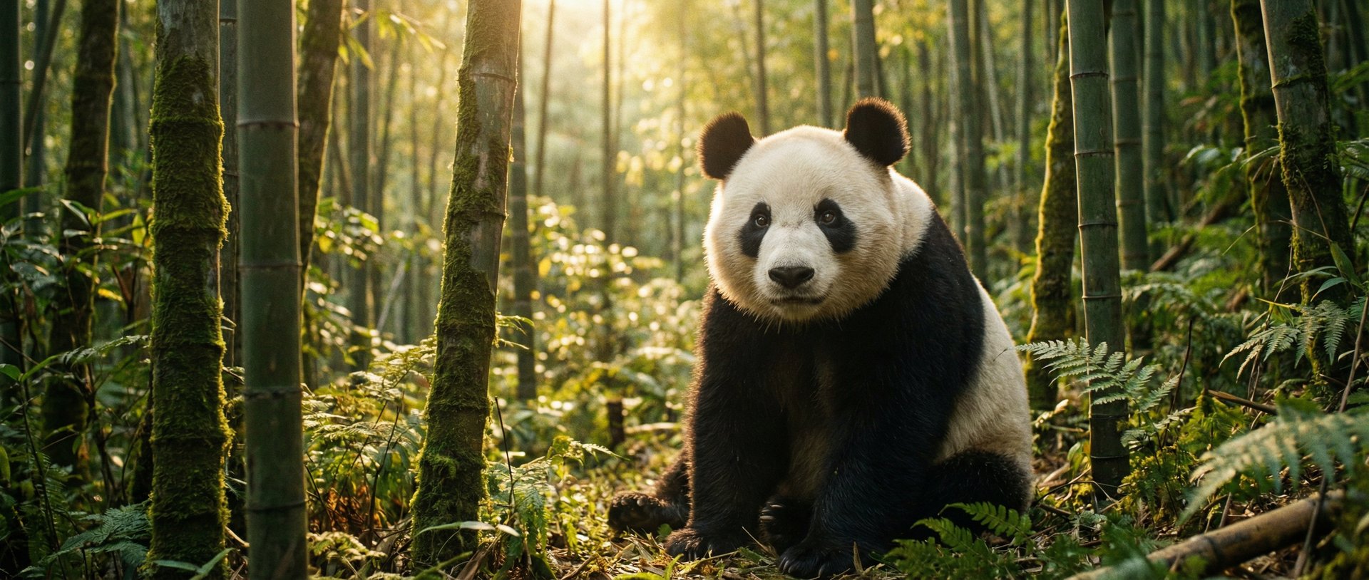 国产熊猫竹林视频